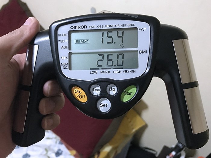OMRON HBF-306C Body Fat Loss Monitor