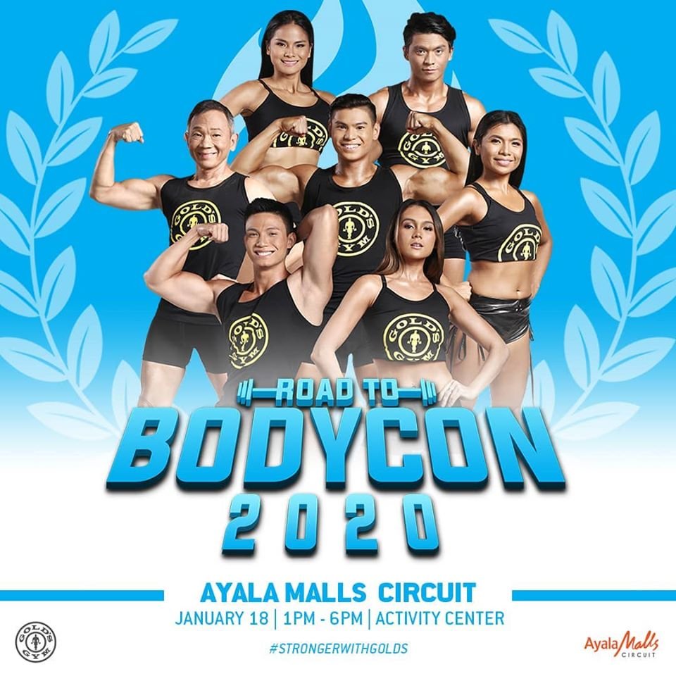 road to bodycon 2020 philippines golds gym image1 fitness event