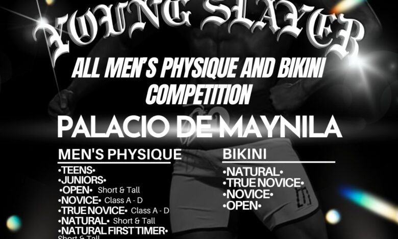 young slayer all mens physique and bikini competition 2023 bodybuilding philippines image1